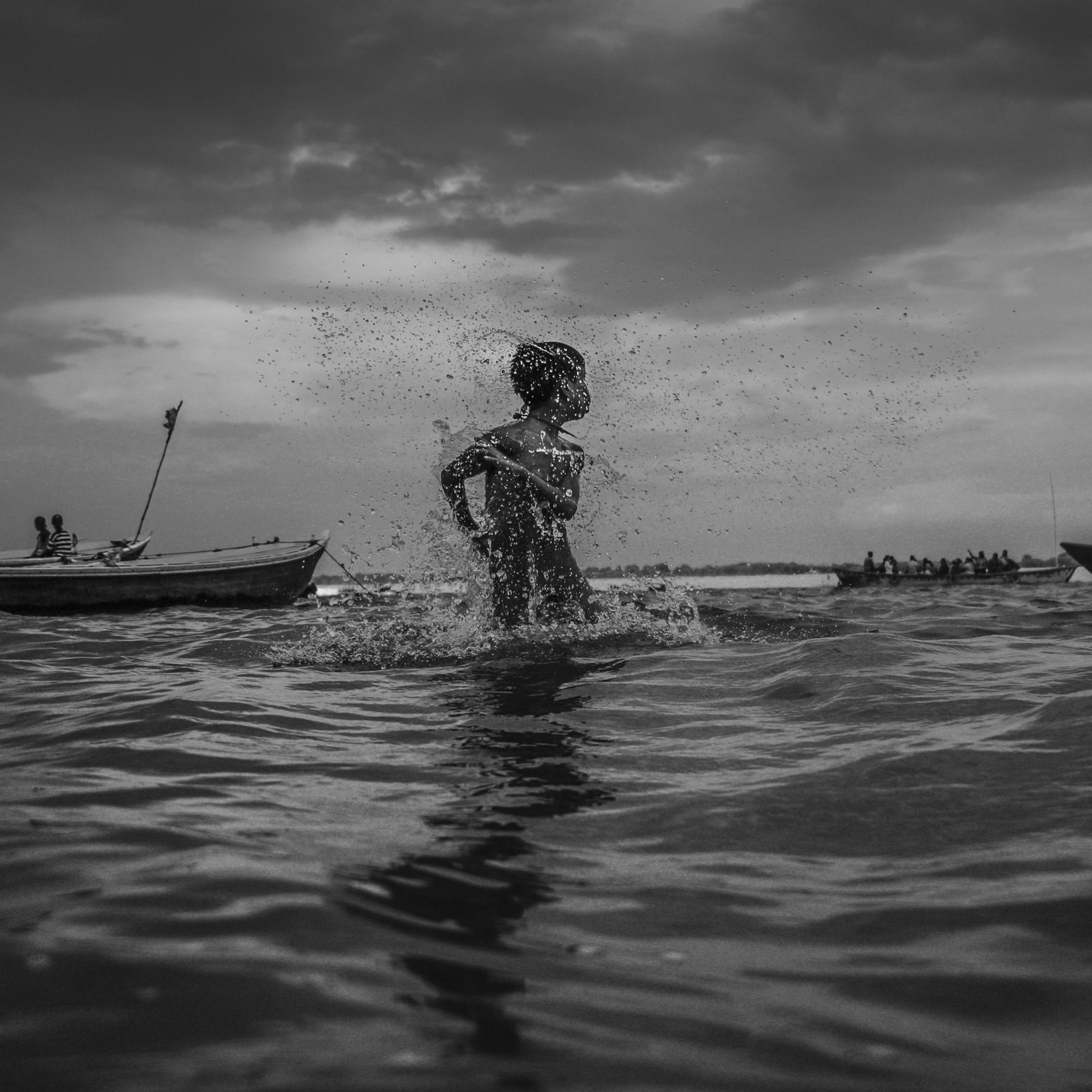 Sunrise boat ride in Varanasi