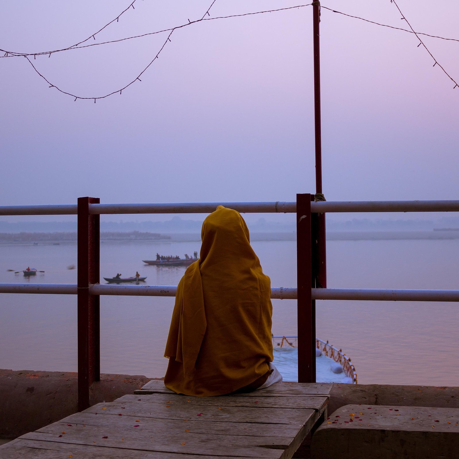Evening ghats of Varanasi